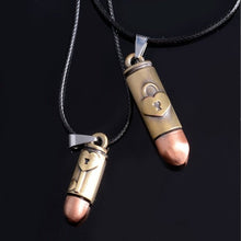 Lock and Key Necklace Set